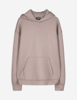Mikina s kapucňou - Oversized Fit - svetlohnedy