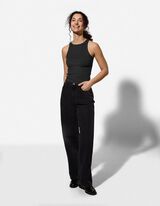 Zkr&aacute;cen&yacute; top - Žebrov&aacute;n&iacute; - cern&aacute;