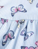 Rochie - Imprimeu allover - Alb