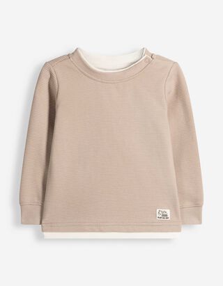 mit Struktur - Beige