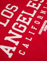 Felpa - Scritta - rosso