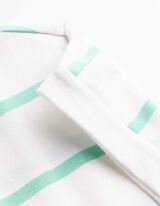 &Scaron;aty - Proužky - b&iacute;l&aacute;