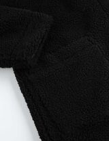 Kab&aacute;t - Ply&scaron;ov&yacute; flau&scaron; - cierna