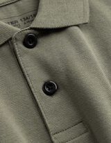 Poloshirt - Piqu&eacute; - dunkelgr&uuml;n