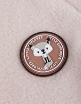 Sportska majica sa zatvaračem - Flis - bijela