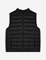 Gilet - Opstaande kraag - zwart
