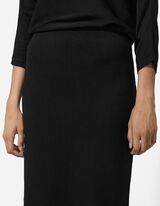 Sukňa - Viskózová zmes - cierna