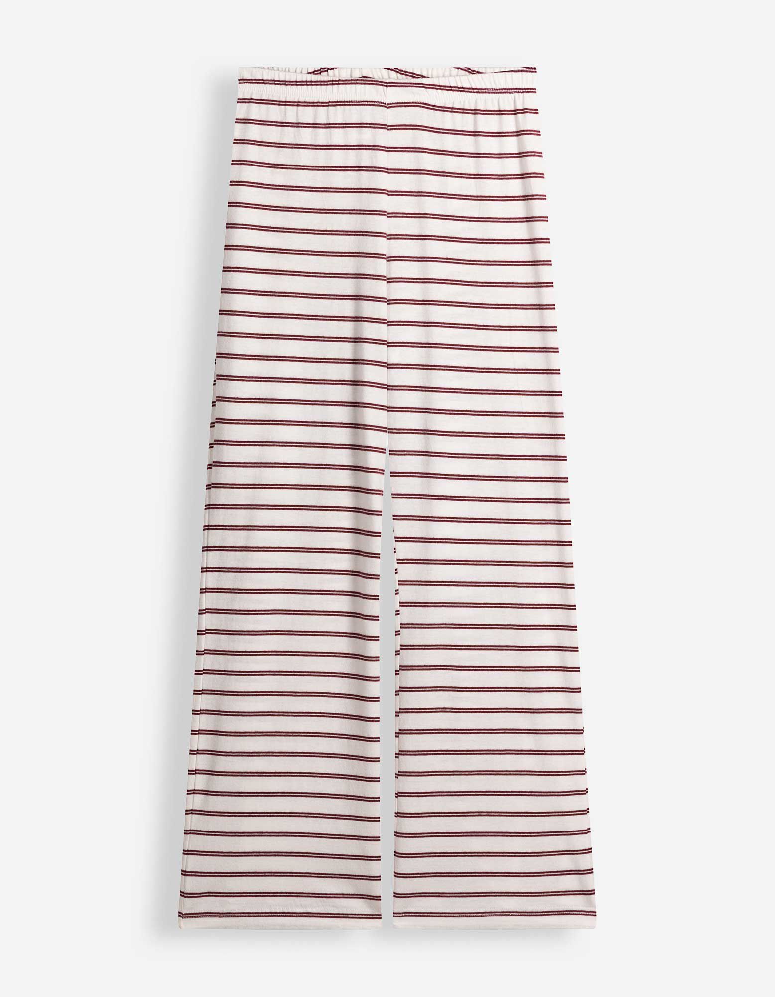 Pyjama Set aus Langarmshirt und Hose  - gemustert - Bunt