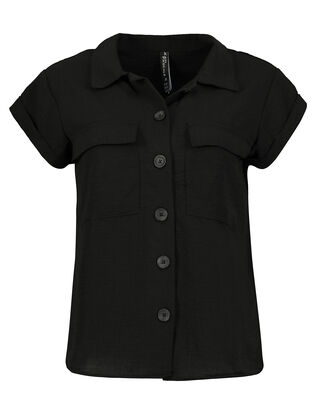Damen Bluse mit Knopfleiste