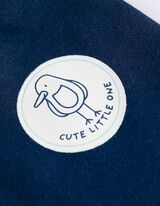 Donji deo trenerke - Print - tamno-plava