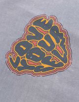 T-Shirt - Print - blau