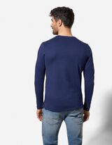 Shirt - einfarbig - dunkelblau