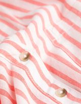 Košeľová blúzka - Bavlna - svetlocervena