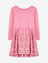 Kleid - Jersey - pink