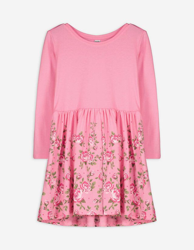 Kleid - Jersey - pink
