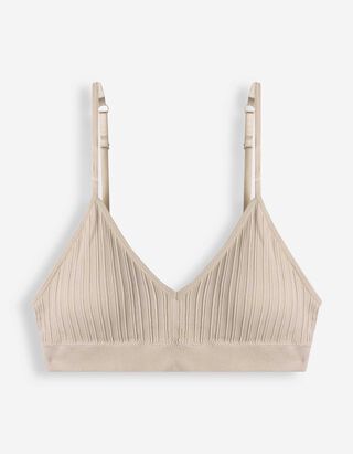 Bustier - &uuml;berwiegend nahtlos - Beige