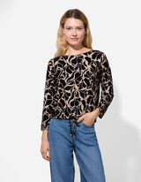 Shirt - Knotendetail - beige