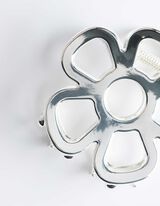 Forcina per capelli - Tinta unita - argento