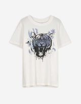 T-Shirt - Frontprint - weiß
