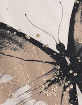 Mar&scaron;kinėliai - Blizgus paveikslėlis - baltas