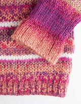 Pleteni pulover - roze