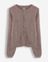Cardigan - Knopfleiste - Braun