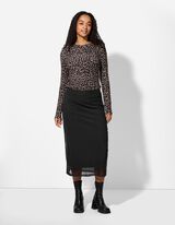 Rock - Mesh - schwarz