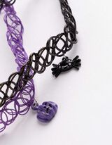 Choker - Halloween - Schwarz