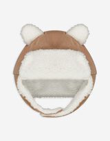 Mütze - Wandleuchte - beige