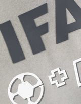 bluza z kapturem - Fifa E - jasny szary
