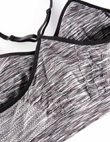 Podprsenkový top - Melírovaný - seda