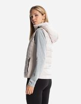 Prešívaná vesta - Prešívané švy - bezova