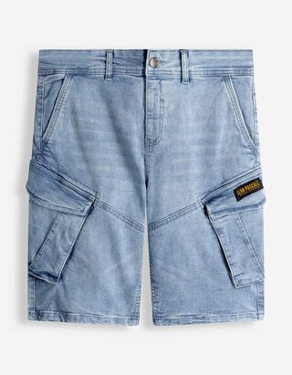 Cargoshorts - Baumwolle - hellblau