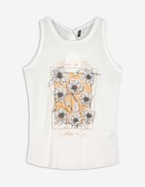 Cropped Shirt - weiß