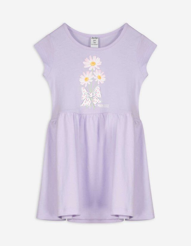 Jurk - Print - lila