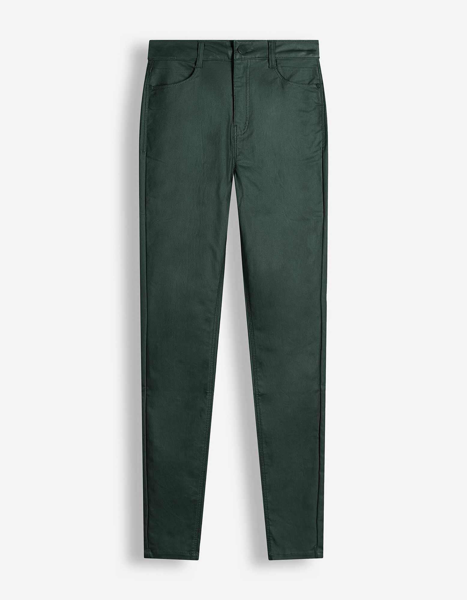 Hose - Skinny Fit - Dunkelgr&uuml;n