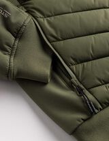 Softshelljacke - Wasserabweisend - dunkelgr&uuml;n