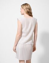 Blouse - Effen - wit