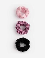 Haarband - Set van 3 - zwart