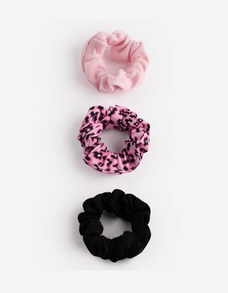 Haarband - Set van 3 - zwart