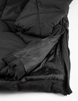 prošiveni kaput - Vodoodbojno - crna