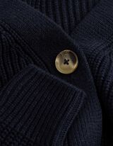 Cardigan - Tricot - Bleu fonc&eacute;