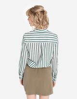 Blouse - Borstzak - donkergroen
