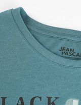 T-Shirt - Frontprint - türkis