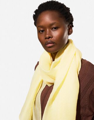 &Scaron;&aacute;tek - Plissee - sv. zluta