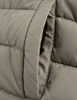 Vesta lungă - Fantă laterală - Verde inchis