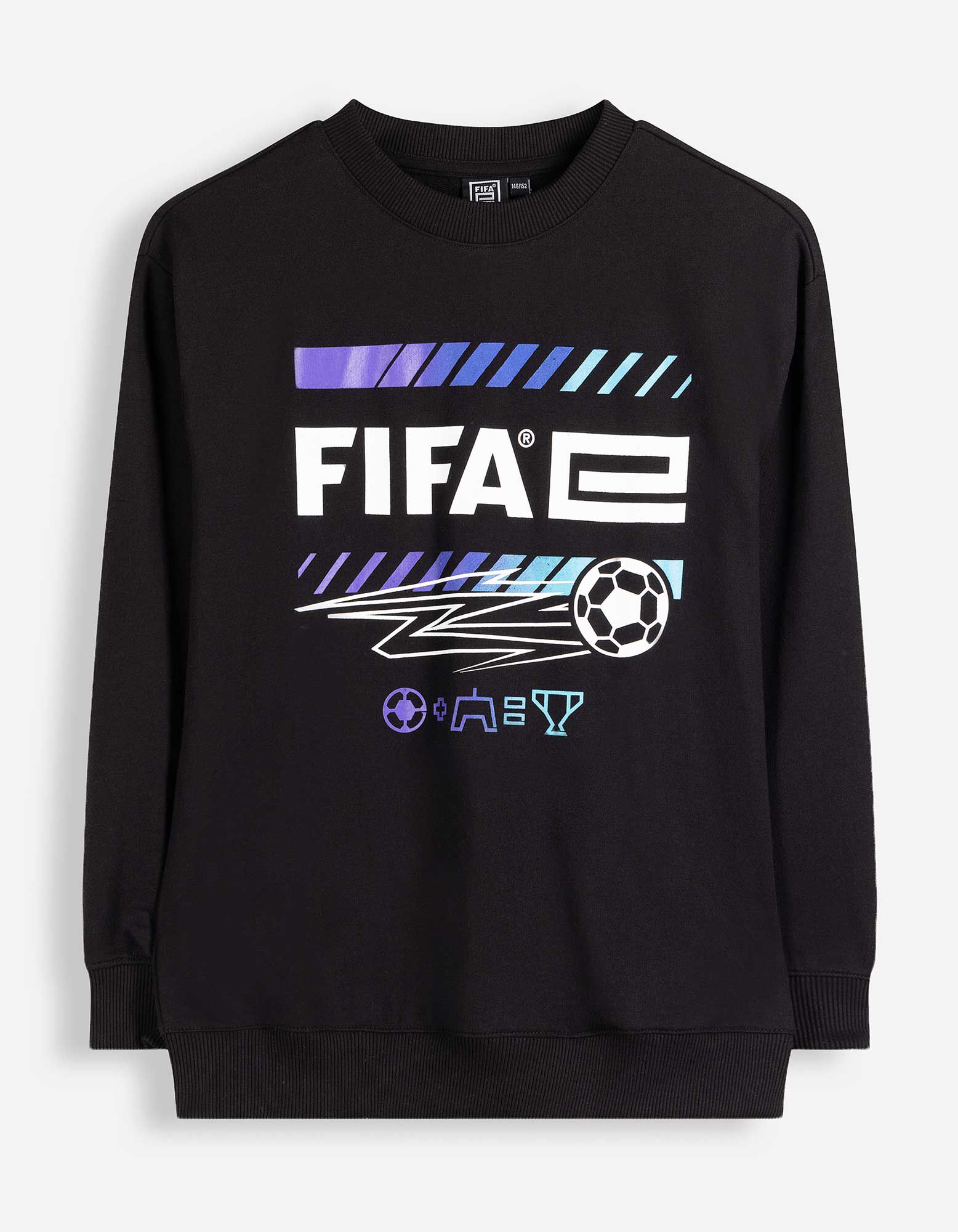 Sweatshirt - Fifa E - Schwarz