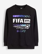 Sweatshirt - Fifa E - Schwarz