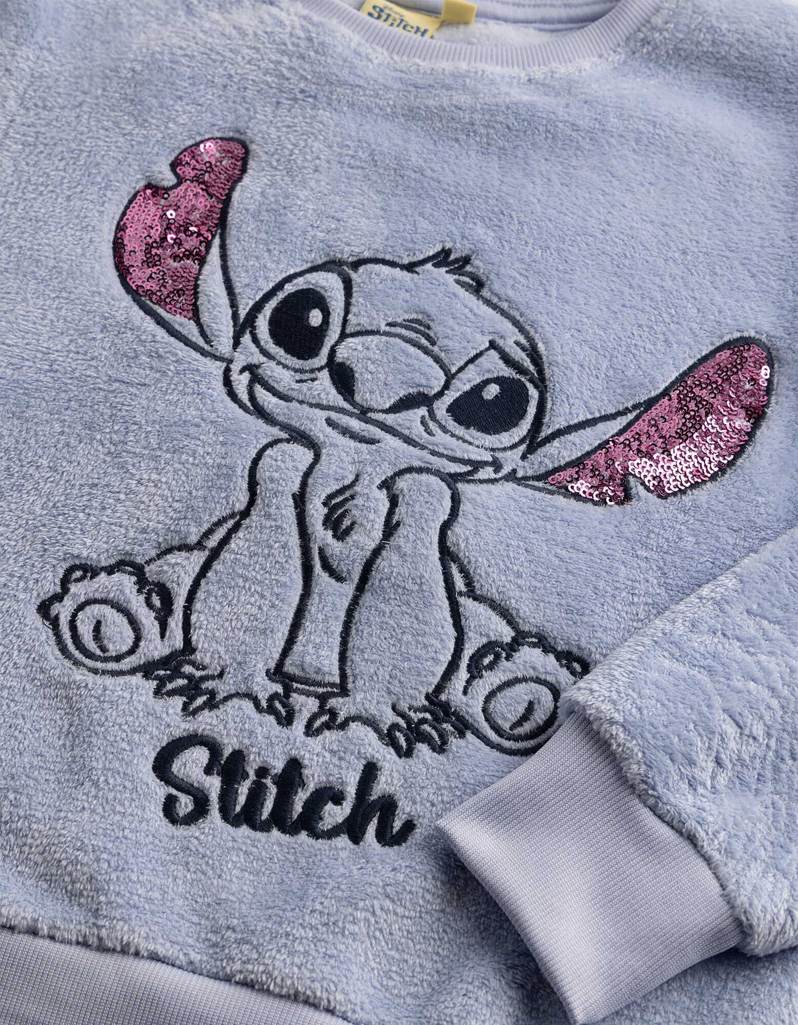 Sweatshirt - Lilo & Stitch - Hellblau