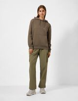 Sweat &agrave; capuche - Capuche - Brun
